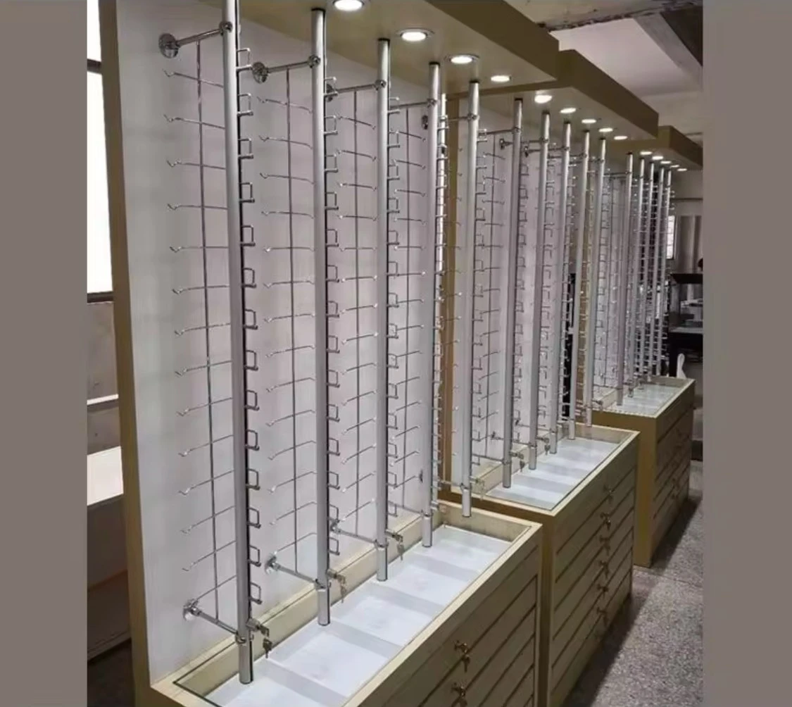 Modern Custom Sunglasses Showcase Display