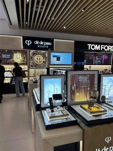 Cabinet d'affichage de parfum moderne pour la boutique gratuite