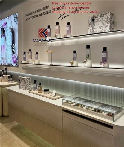 Afficher la vitrine de conception pour le parfum pour la boutique gratuite