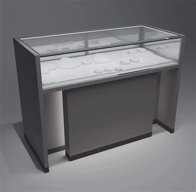 Vitrine en verre d'affichage de bijoux de montre directe des fabricants