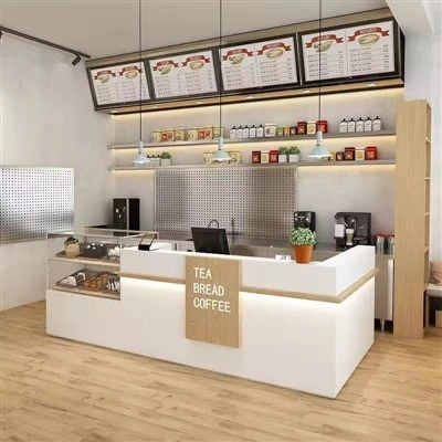 Comptoir de caisse de restaurant