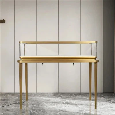 Vitrine de bijoux en verre Super U