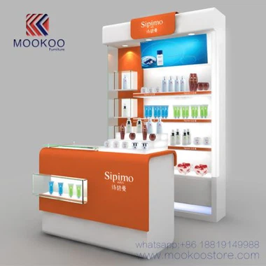 Affichage de comptoir cosmétique
