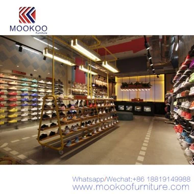 Affichage de supports à chaussures