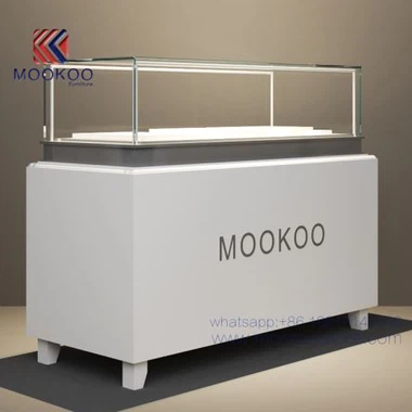 Vitrine de bijoux en verre trempé