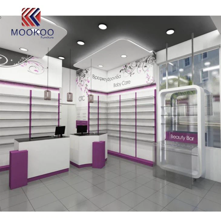 Pharmacy Shop Interior Design And Shop Furniture Manufacture