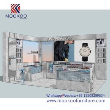 Regardez le verre trempé et les forces de défense principale de décoration de magasin de montre de bonne qualité