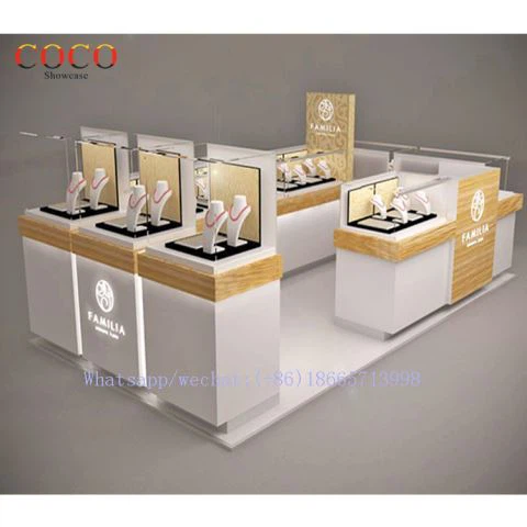 Conception de kiosque à bijoux haut de gamme