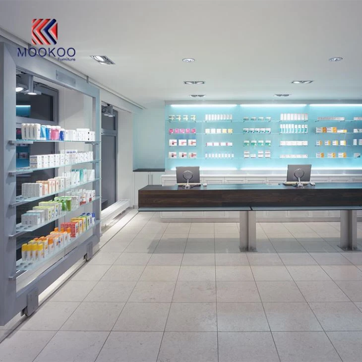 Conception de pharmacie pour magasin de vente au détail de médicaments
