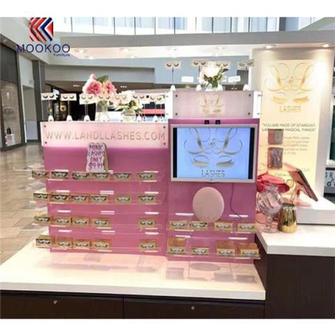 Boutique de détail cosmétique pour les cils